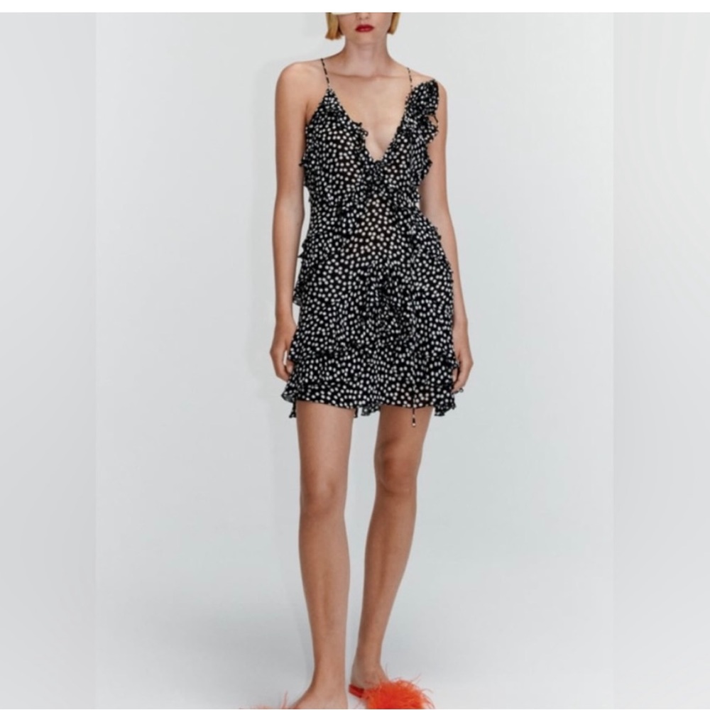 Dotted flower dress